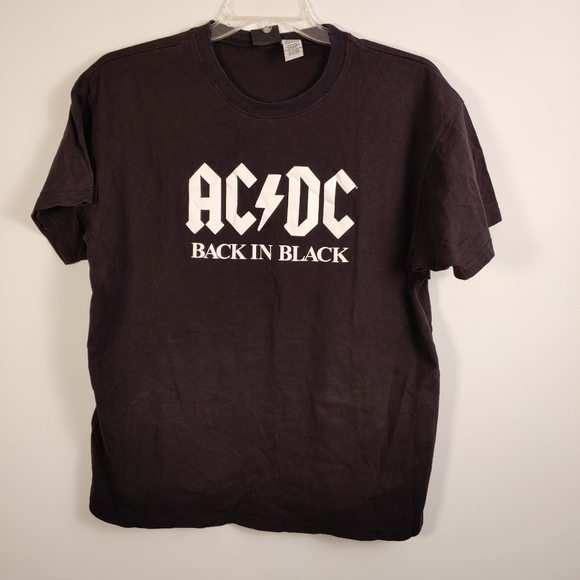 Rockware | Shirts | Acdc Back In Black Rockware Concert Shirt 205 L ...